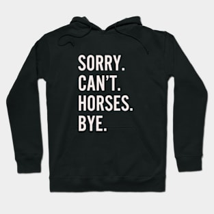 Horses Hoodie